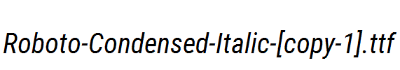 Roboto-Condensed-Italic-[copy-1].ttf